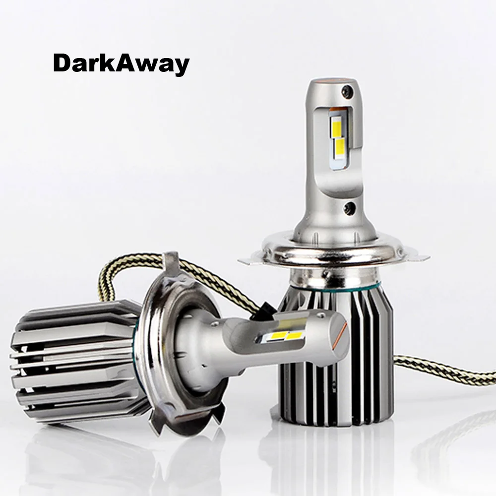 

DarkAway Mini H4 H7 LED Car Headlight 12V 6600Lm Lamp H1 9005 HB3 9006 HB4 H8 H9 H11 Bulb Replace Original Auto Light Plug Play