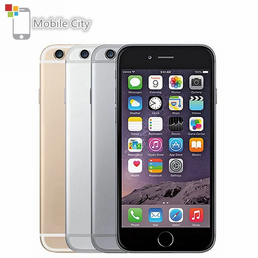 Apple iPhone 6 IOS 4G LTE Unlocked Mobile Phone Dual Core 4.7' IPS 1GB
RAM 16/64/128GB ROM Fingerprint Used SmartPhone