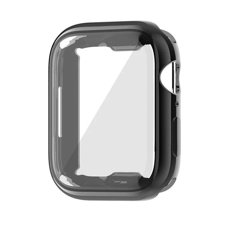 Cover Protector For Apple Watch case 45mm 41mm 44MM 40MM Full TPU Screen Bumper 42mm 38MM accessories iwatch series 7 SE 6 5 4 3