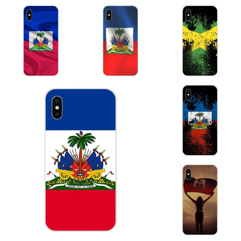 Винтаж Гаити флаг баннер класса люкс для Huawei NOVA 2 V20 Y3II Y5 Y5II Y6 Y6II Y7 Y9 G8 G9 GR3 GR5 GX8 Prime 2018