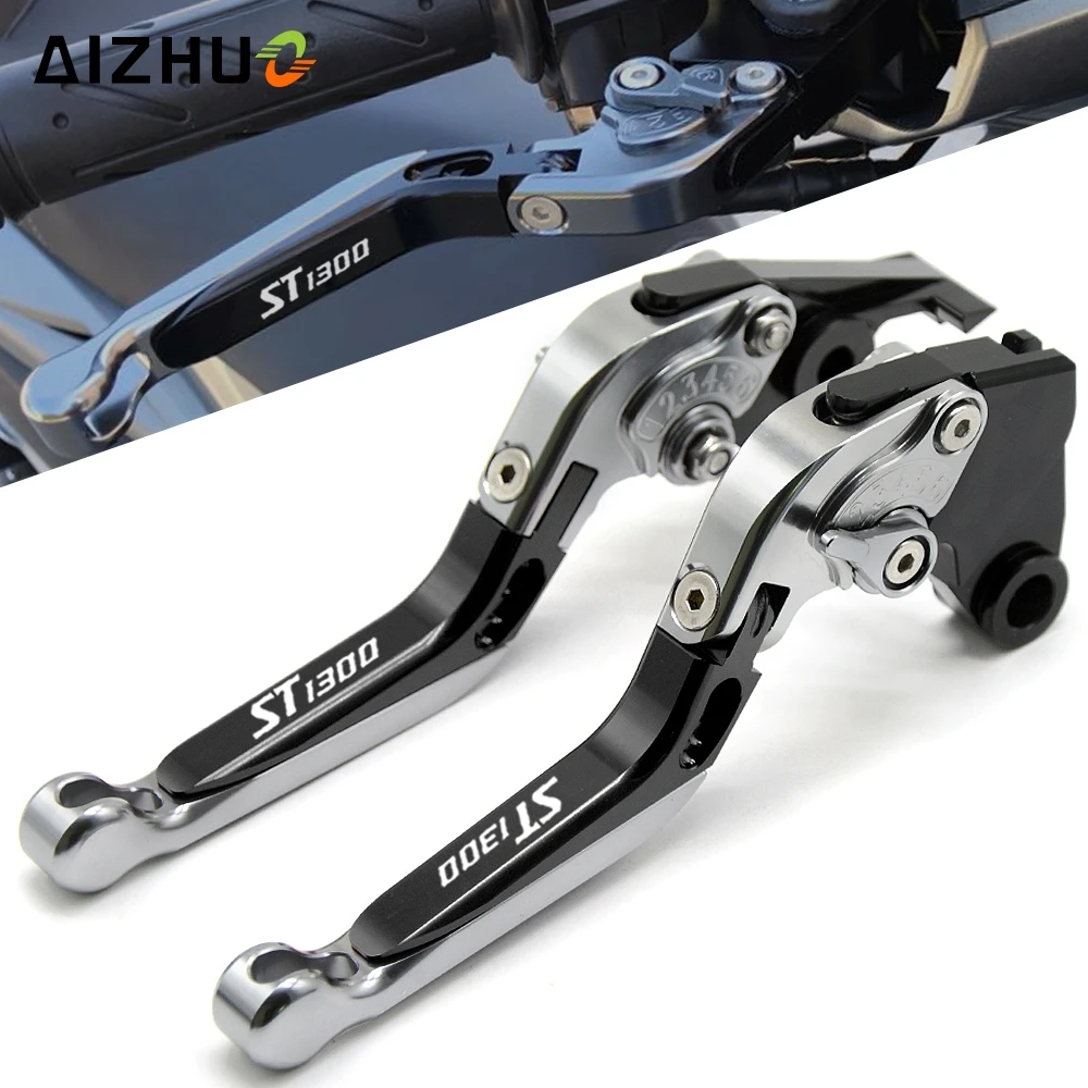 

ST1300 Motorcycle CNC Adjustable Extendable Brake Clutch Levers Accessories FOR HONDA ST1300 ST 1300 A 2003-2007 2006 2005 2004