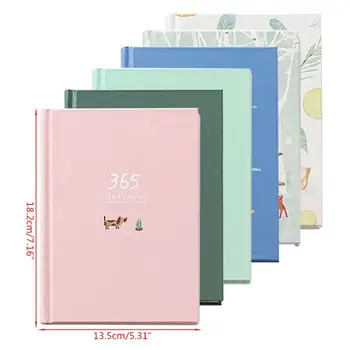 

Notebook Agenda Planner 365 Days Personal Diary Planner Hardcover Notebook Diary 2019 Office Weekly Schedule