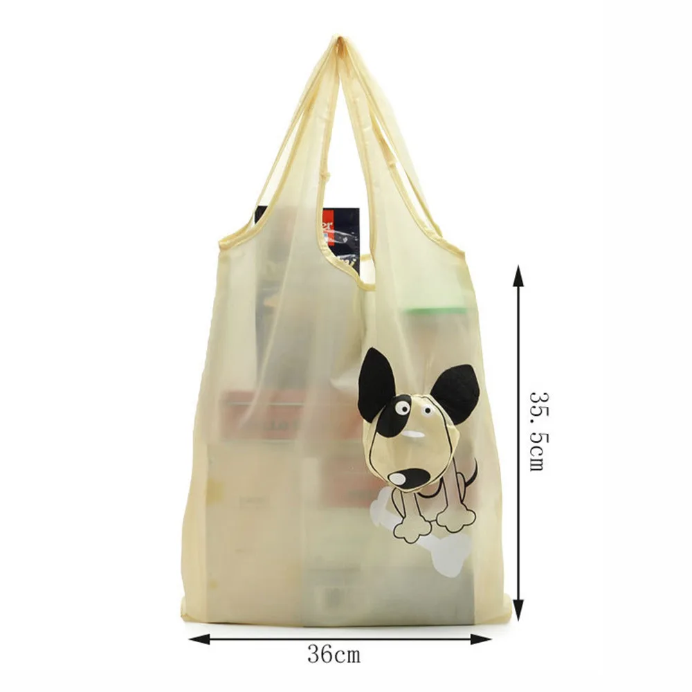 

#15 2019 Women Single Shoulder Bag Shopping Reusable Foldable Eco Recycle Grocery Travel Bag Shopping Carry Bags Tote Cute