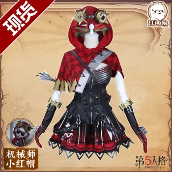 

Tracy Reznik Cosplay Identity V Tracy Reznik Little Red Riding Hood Gothic Dress Cosplay Costume Halloween Outfit