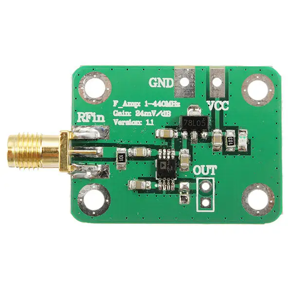 

AD8310 0.1-440MHz High-speed H-frequency RF Logarithmic Detector Power Meter For Amplifier