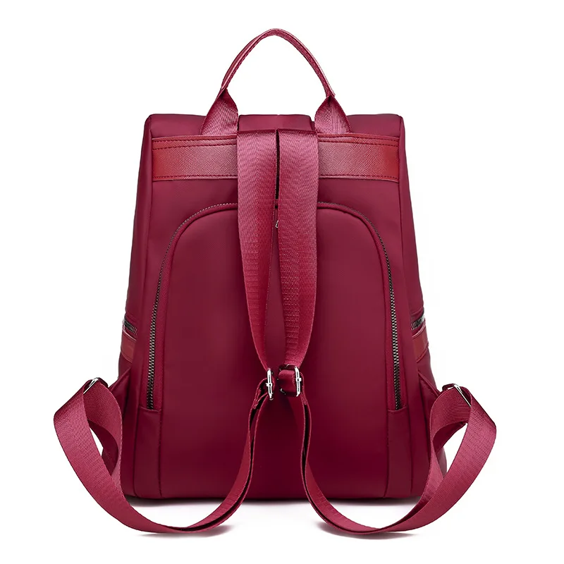 

WOMEN'S Bag Fashion Oxford Cloth Backpack Large-Volume Student Backpack Outdoor Travel Anti-Theft Backpack