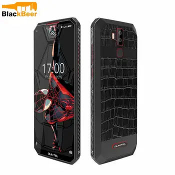 OUKITEL K13 Pro 6.41 Inch Mobile Phone Android 9.0 4G LTE Cellphone MT6762 4G RAM 64G ROM 11000mAh Type-C NFC Face ID Smartphone