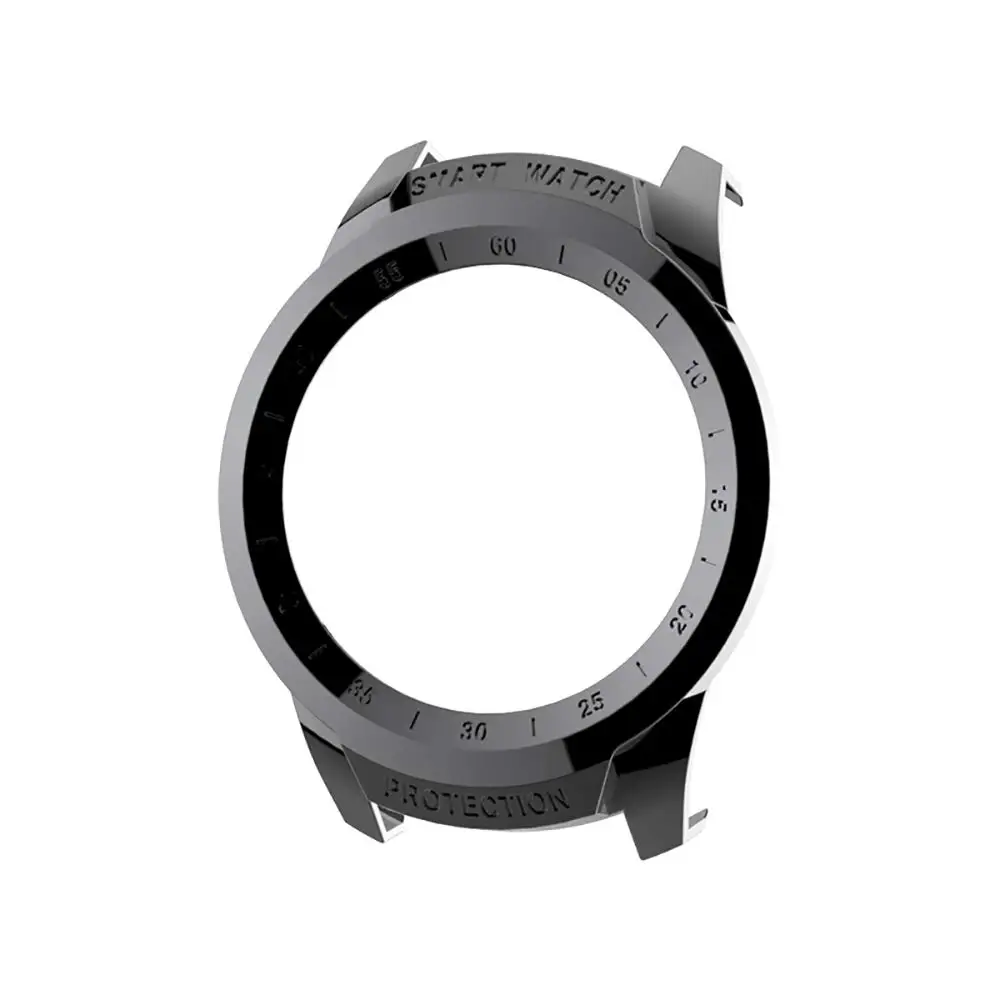 Plating Black Жесткий защитный чехол из поликарбоната для Ticwatch Pro, чехол для умных часов, защитный бампер для Tic Watch Pro, аксессуары для спортивных часов - Цвет: Plating Black