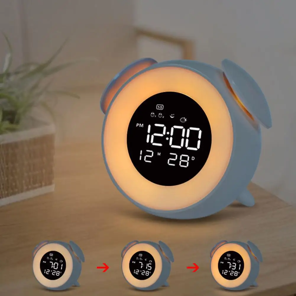 Alarm Clock Plays Music Wake Alarm Clock Music Kids Music Bedside Alarm Clock Alarm Clocks
