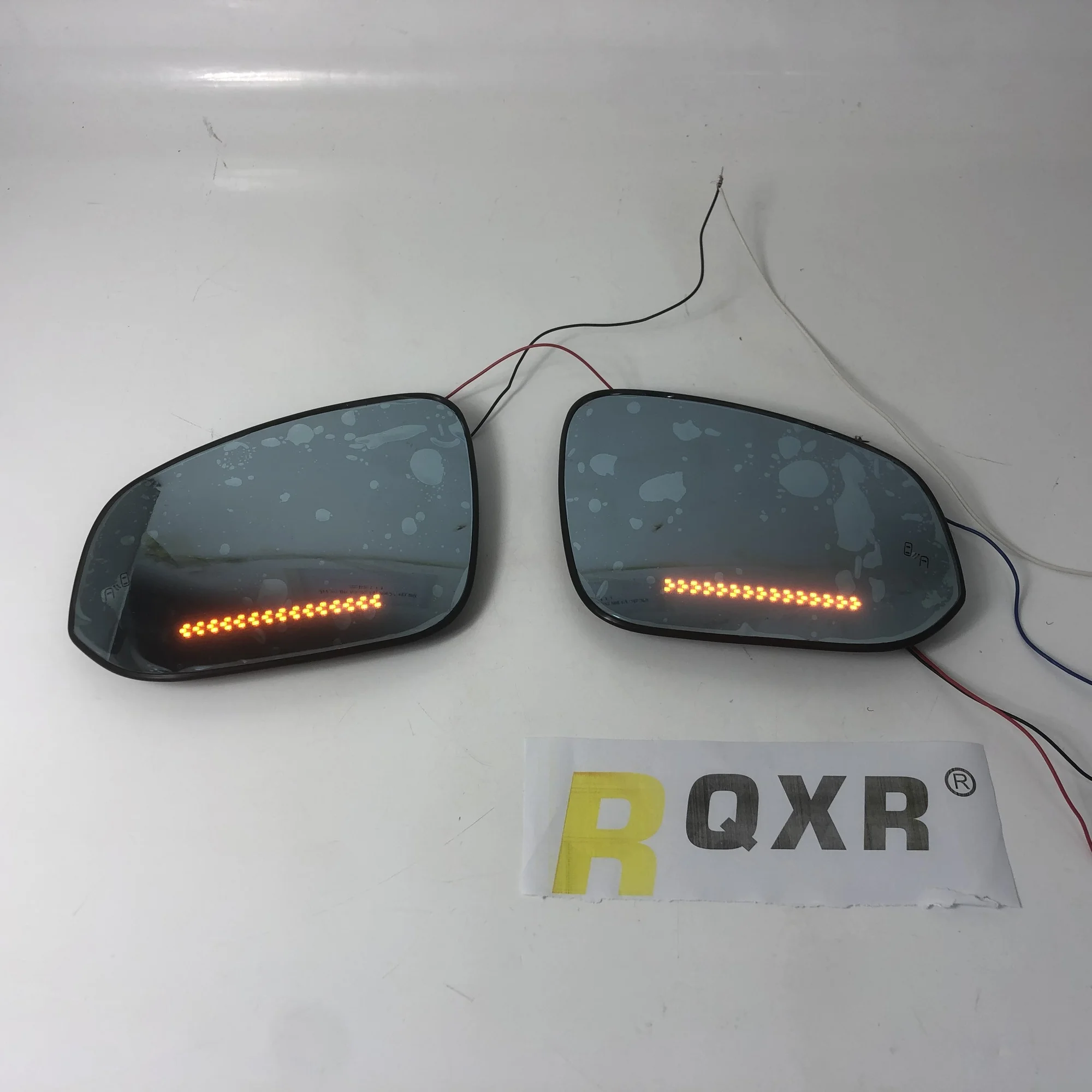 

FOR Toyota Alphard ANH30 Panoramic Rear View Blue Mirror Glass Led turn Signal Heating Blind Spot Monitor