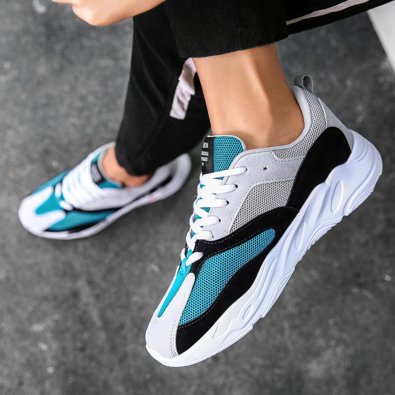 Сезон весна-осень; сетчатая обувь; мужская повседневная обувь; дышащая мужская обувь; удобные кроссовки; Мужская обувь; Лидер продаж