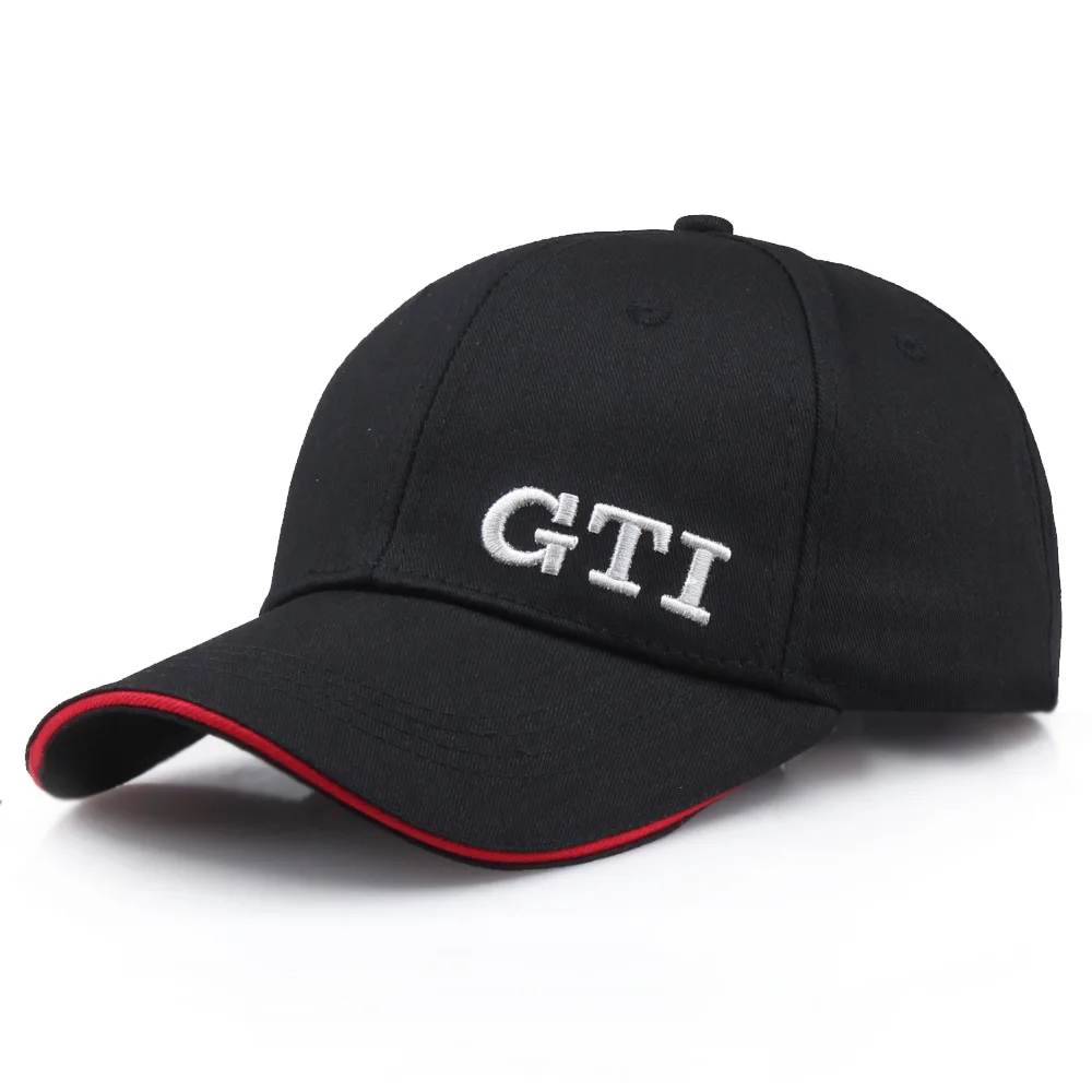 Бейсболка GTI с вышитыми буквами модная повседневная шапка мужская женская