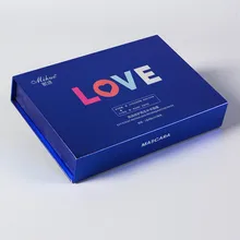 Звездный дизайн модное платье Упаковка Подарочная бумажная Подарочная коробка, пользовательский магнит закрыта бумажная Подарочная складная коробка(GF-085