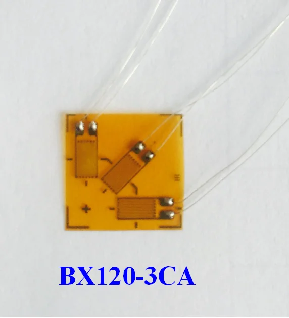 

10 Pieces Foil Resistance Strain Gauge Three - way Strain Flower BX120-3CA