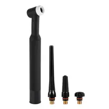 Tig сварочный фонарь, прочный WP-17F, гибкий TIG сварочный фонарь, головной колпачок, комплект расходных принадлежностей