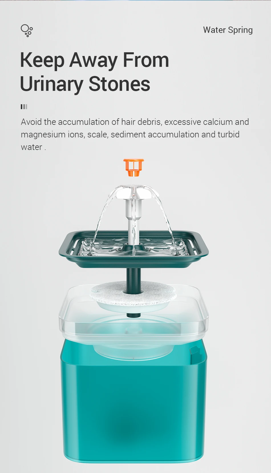 Cat Water Dispenser Cat Water Fountain Filter The goods for Pets