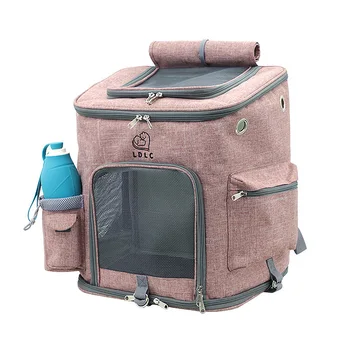 

High quality plus size L small and medium-sized cats and dogs outdoor travel breathable pet shoulder folding bag