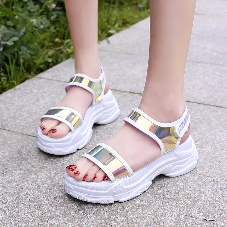 sandalias con suela de zapatillas