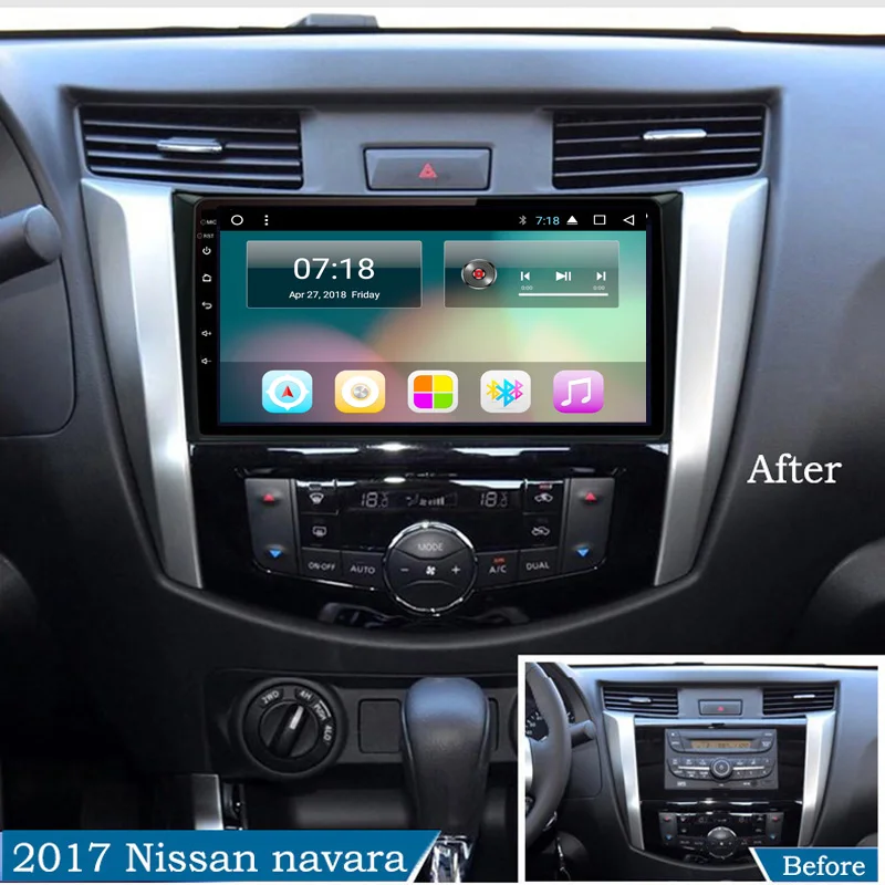 Sale 2G RAM 32G ROM 10.1 inch Android 8.1 car multimedia system For Nissan navara NP300 2016-2018 gps navigation 2