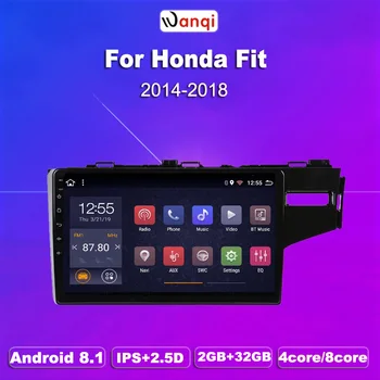 شراء2G RAM 32G ROM 9 بوصة أندرويد 8.1 سيارة لتحديد المواقع والملاحة ل RHD هوندا صالح جاز 2014-2018 راديو ستيريو
