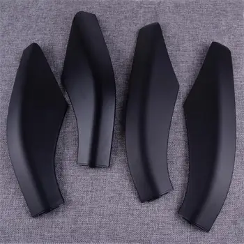 

4PCS Black Plastic Car Roof Luggage Rack Rail End Cover Shell Fit for Land Rover Freelander 2 2008 2009 2010 2011 2012 2013 2014