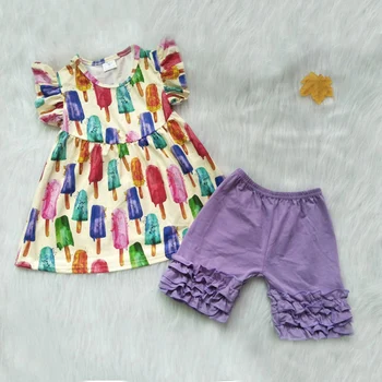 

new fashion baby girl 2 pcs set baby clothing set boutique baby girl outfit toddler kid clothing kid summer girl 2 pcs outfit