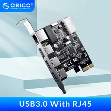 ORICO USB3.0 PCI Express Expansion Card Type-c Port Gigabit Network Rj45 Expansion for Mac Windows Linux