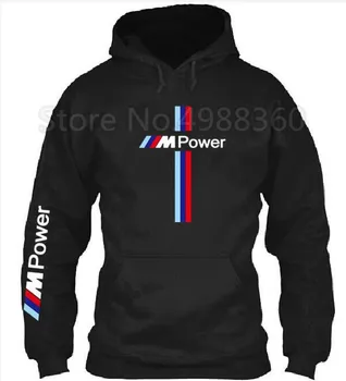 

Motorsport M Power Print 2019 Autumn Fashion Men Brand top Casual Sweatshirt Solid Color Hoodie Jackets Male Hoodies Men Hoody