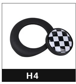 Lattice 2 Для mini cooper clubman countryman R55 R56 R57 R58 R59 R60 R61 кнопка запуска наклейка Юнион Джек черная рамка инерционные аксессуары - Название цвета: Lattice 2