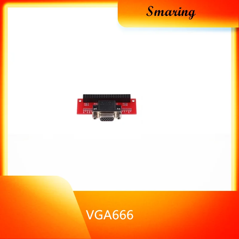 Плата адаптера VGA666 DPI модуль dtoverlaid GPIO в VGA для Raspberry Pi 3B/2B/B + соединение сделай сам