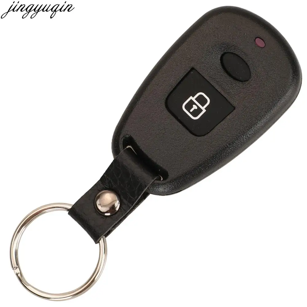 Чехол Jingyuqin чехол для дистанционного ключа от машины Hyundai ELANTRA 2001 2003 Kia Carens 2 кнопки