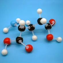 

Glutamic acid molecular ball and stick model enlarges the teaching demonstration of the business meeting exhibition