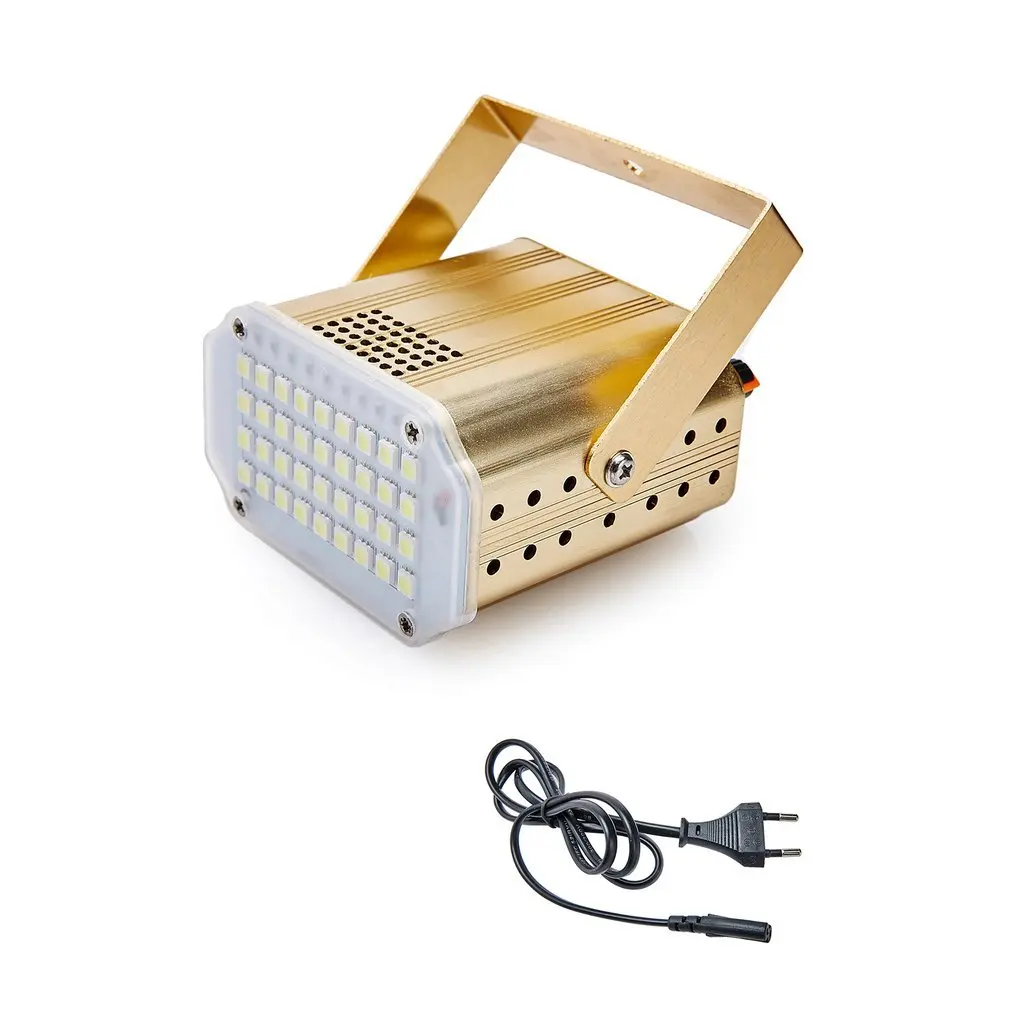 

Aluminum Housing 36 LED Strobe Flash Light High Power White RGB LED Stage Lighting Effect Lighting for Club Party Festival