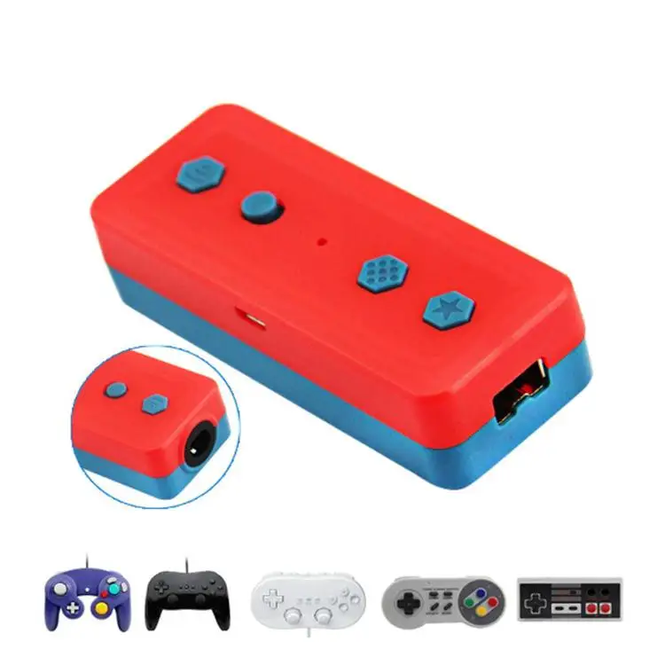 

GloryStar Bluetooth Converter Switch to NGC WII NES SNES Classic Handle Converter
