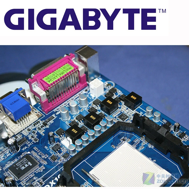 Разъем AM2/AM2+/AM3 для NVIDIA MCP78V Gigabyte GA-M85M-US2H материнская плата DDR2 8 Гб M85M US2H настольная материнская плата M85M-US2H б/у