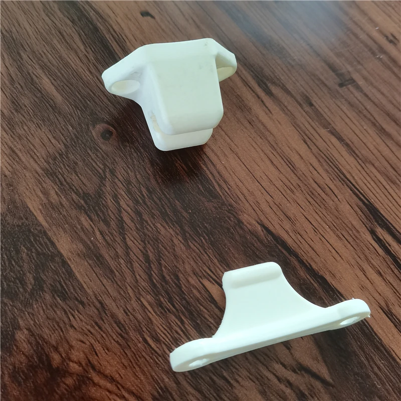 

1set 10set white color Door stopper resile nylon stopper Limiters for Rv door push catch Holder for RV Cabinet Doors