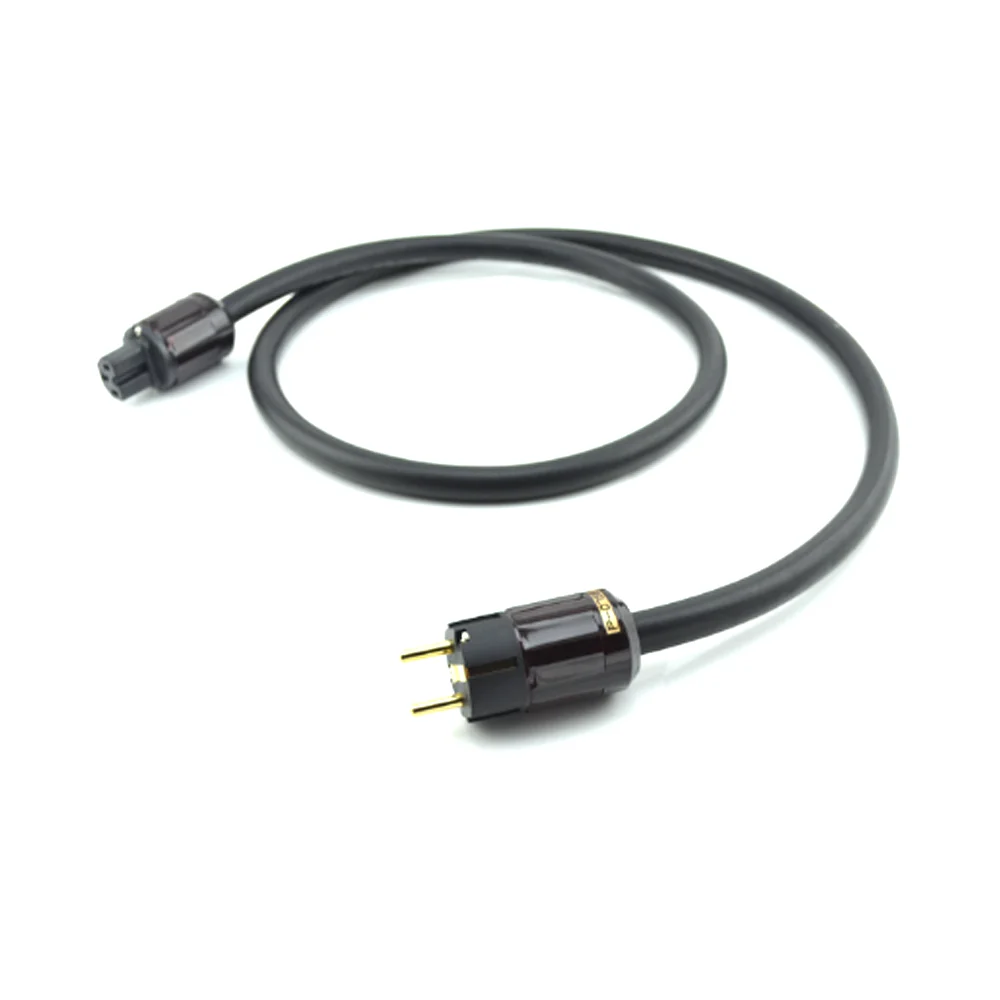 Hight Quality Audio Power Cable Audiophile Mains Power Cable EU Plug