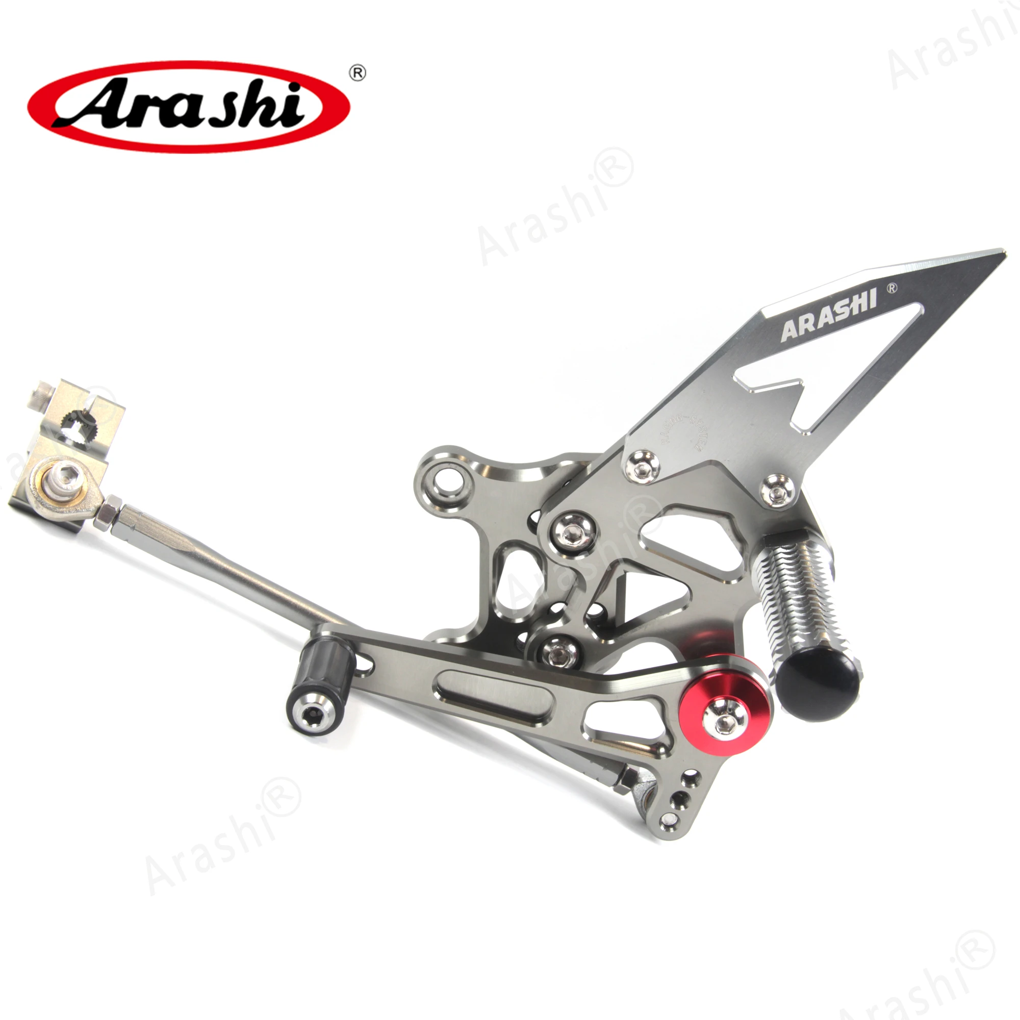 Arashi 1 Набор ЧПУ Регулируемые подножки для APRILIA RSV4 R 2009 2010 2011 2012 подножки Rider Rearset подножки RSV4