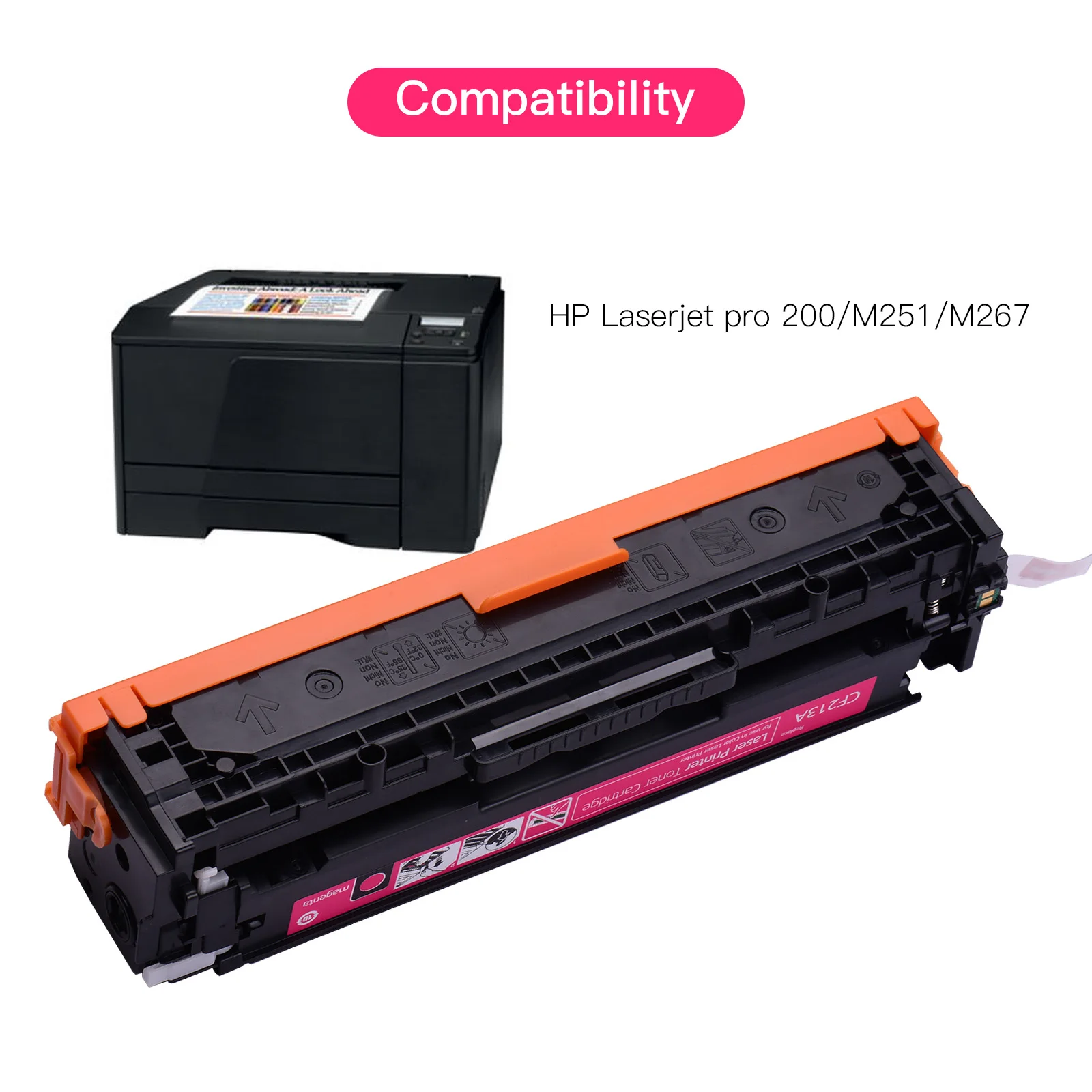 Совместимый картридж с тонером Aibecy совместимый HP Laserjet pro 200/M251/M267|Ленты для