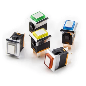

Ship type switch [high current 15A] [reset / self-locking] 4 pin with lamp