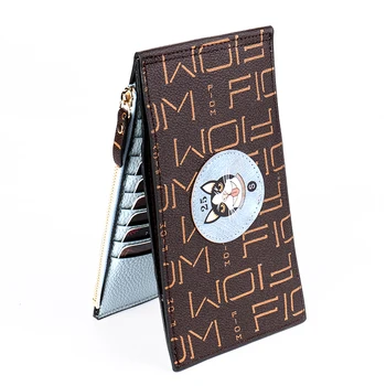 

Women Ladies PU Leather Wallet Long Purse Card Phone Holder Case Clutch Slim Pocket Cute Cat ID Credit Card Holder