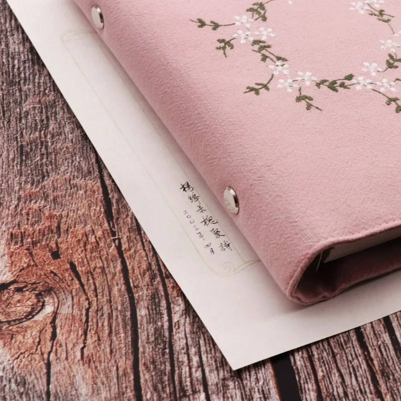 2020 A5 A6 Kawaii Милая тканевая точечная записная книжка школьные офисные канцелярские