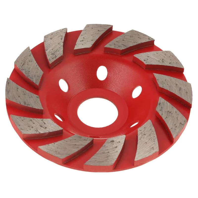 1Pcs 120 Grit 100mm Diamond Grinding Wheel Cup Sanding Disc Grinder Accessory for Glass Ceramic Diamond Grinding Wheel 