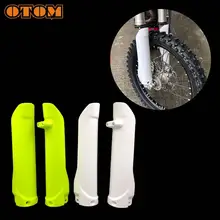OTOM moto plastique avant fourche couverture absorbeur protecteurs Protection garde cadre pour HUSQVARNA TE TX FC Motocross accessoires