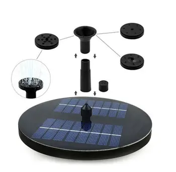 

Solar Floating Miniature Landscape Fountain for Home Garden