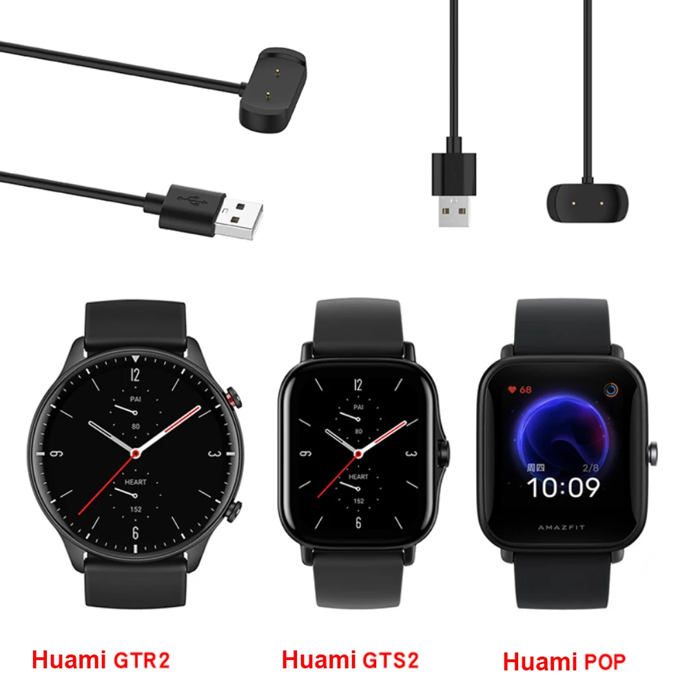 Запасная зарядная док-станция с зажимом USB для Xiaomi Huami AMAZFIT POP/ GTR 2/ GTS2 Amazfit bip U/ zepp e/z |