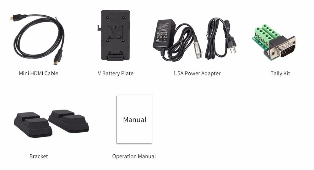 4K156-9HSD-384 15.6 Inch IPS UHD 3840x2160 4K Broadcast Monitor with 3G-SDI HDMI