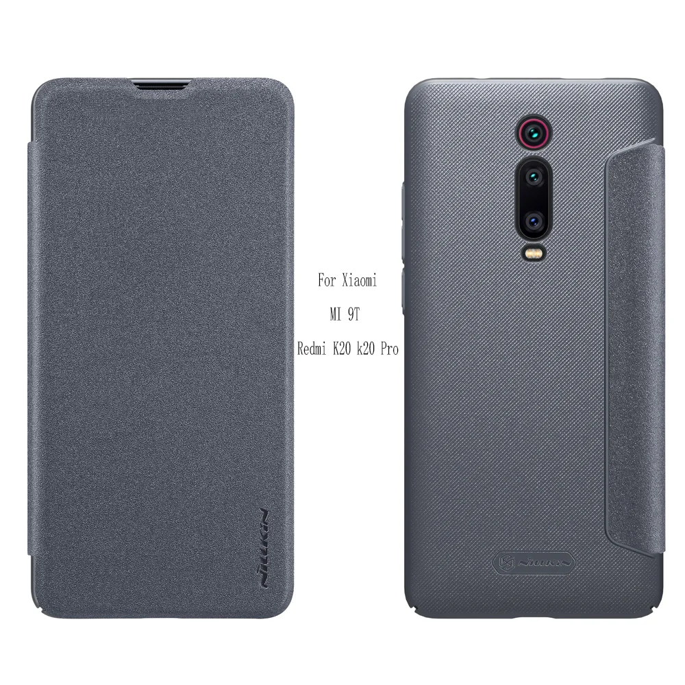 Чехол NILLKIN для xiaomi redmi Note 8 блестящий чехол из искусственной кожи с откидной