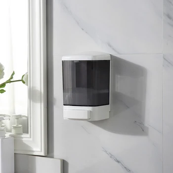 

1000ML Manual Soap Dispenser Large Capacity Liquid Sensor Hand Sanitizer Detergent Dispenser Wall Mounted For Bathroom Kitchen