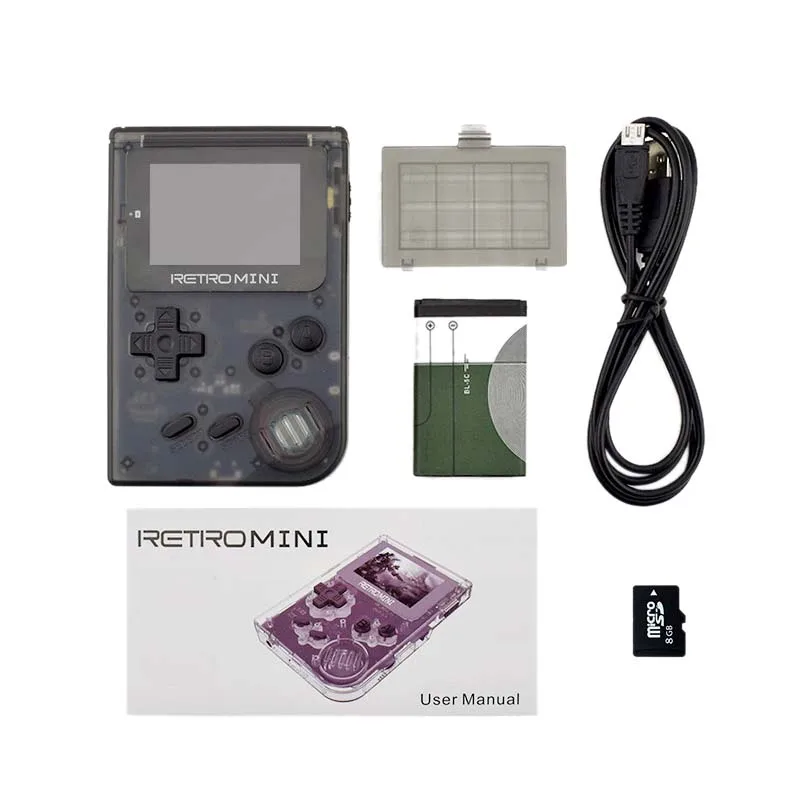 

Data Frog Retro Game Console 32 Bit Portable Mini Handheld Game Players Built-In 940 Classic Games For Gba